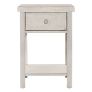 Modern Farmhouse Drawer Chair Side Table image