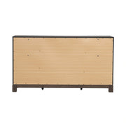 Modern Edge 2 Door 6 Drawer Dresser in Caffe image