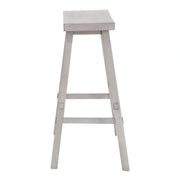 Creations 30 Inch Sawhorse Stool- White image