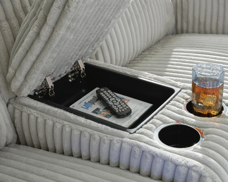 TwinBrooke Power Reclining Loveseat with Console