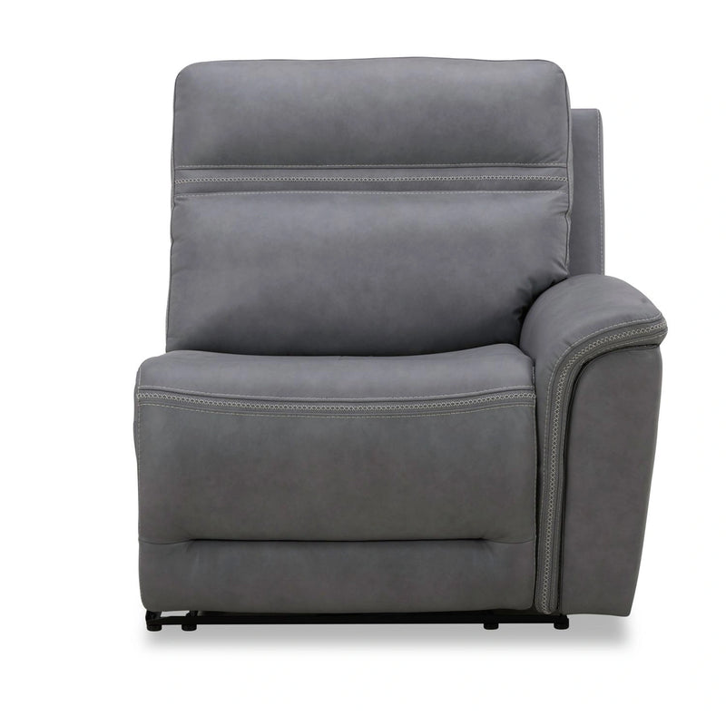 Cooper R Arm Recliner P3 & ZG - Blue Gray image
