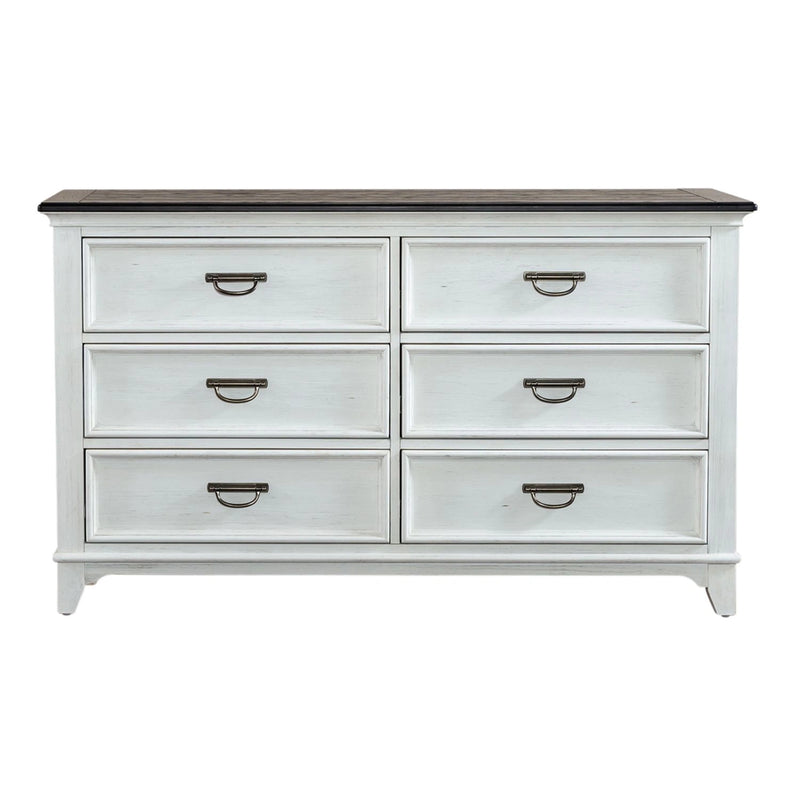 Allyson Park Drawer Dresser in White image