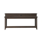 Paradise Valley Console Bar Table in Saddle Brown image