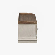 Morgan Creek Storage Hall Bench in Antique White image