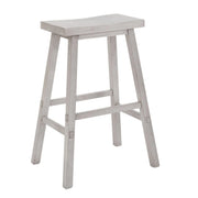 Creations 30 Inch Sawhorse Stool- White image
