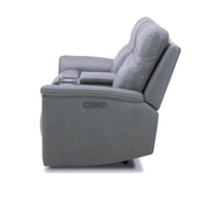 Cooper Loveseat w/Console P3 & ZG in Blue Gray image
