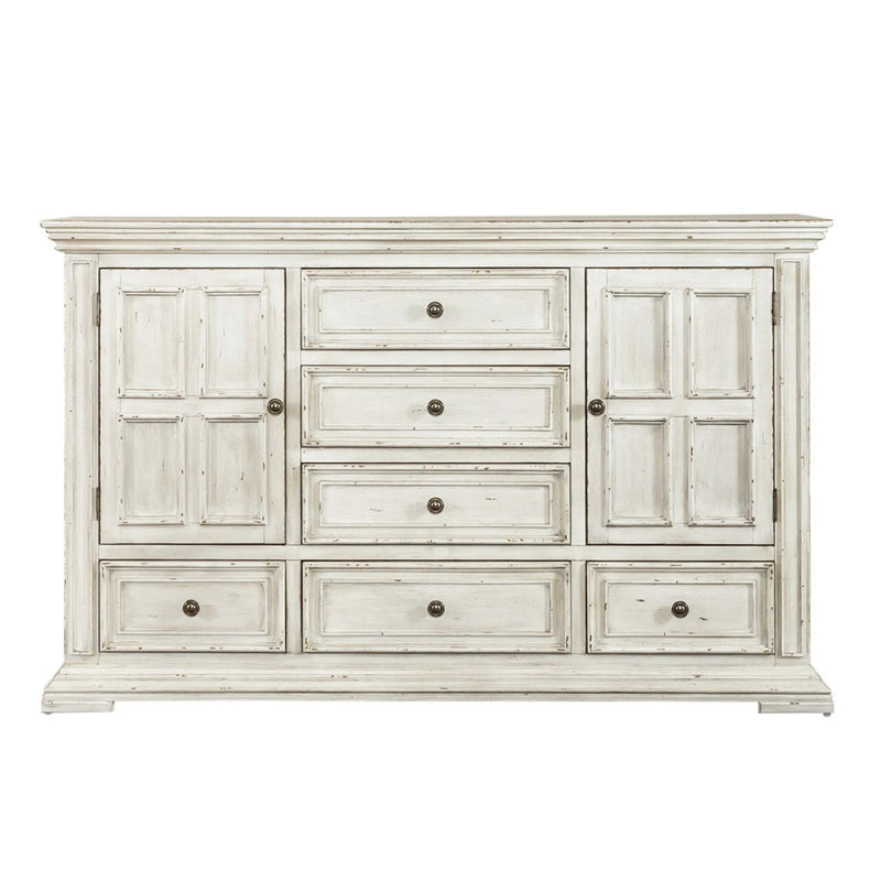 Big Valley 2 Door 6 Drawer Dresser image