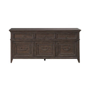 Paradise Valley Credenza in Saddle Brown image