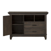 Double Bridge Sideboard in Dark Chestnut image