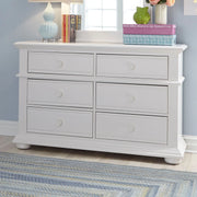 Summer House 6 Drawer Dresser in Oyster White image