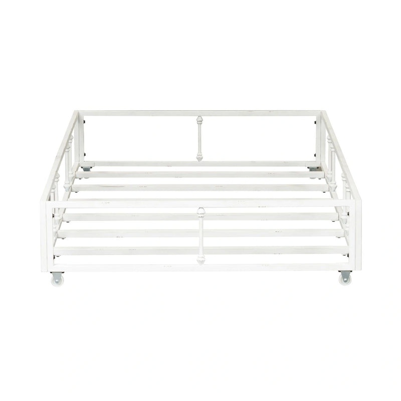 Vintage Series Twin Metal Trundle in Antique White image