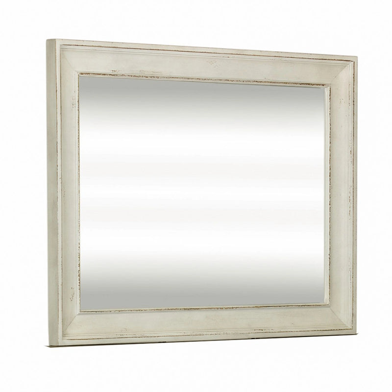 Abbey Park Mirror in Antique White image
