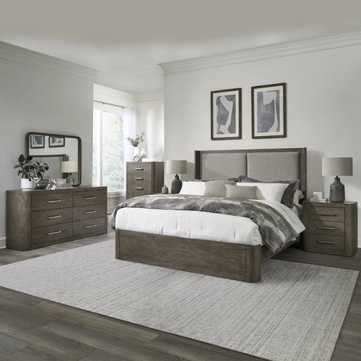 South Bend King Shelter Bed, Dresser & Mirror, Chest, Night Stand image