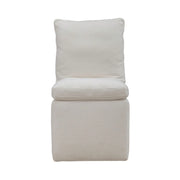 Accent Dining Accent Dining Chair w/ Casters - Ivory image