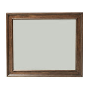 Rustic Traditions Landscape Mirror in Rustic Cherry image