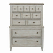 Heartland King California Panel Bed, Dresser & Mirror, Chest image