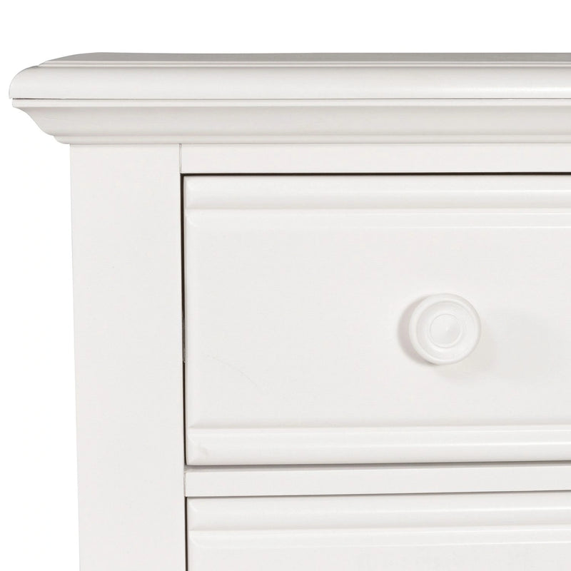 Summer House 5 Drawer Chest in Oyster White image