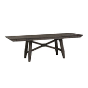 Double Bridge Optional 6 Piece Trestle Table Set image