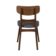 Space Savers Panel Back Side Chair- Grey (RTA) image