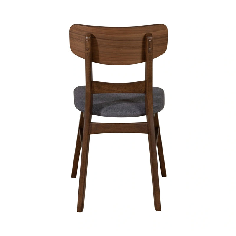 Space Savers Panel Back Side Chair- Grey (RTA) image