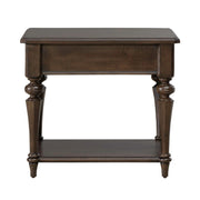 Arden Road Drawer End Table in Satin Cherry image