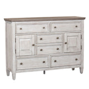 Heartland Drawer Chesser in Antique White image