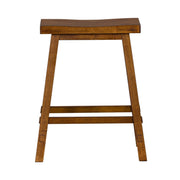 Creations 24 Inch Sawhorse Counter Stool - Tobacco (RTA) image