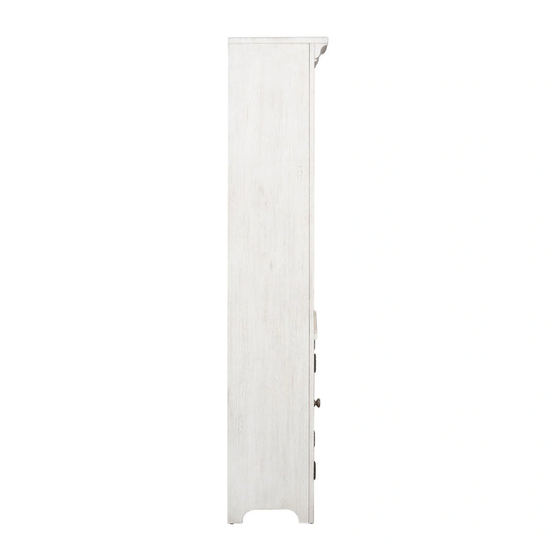 Farmhouse Reimagined Bookcase in Antique White image