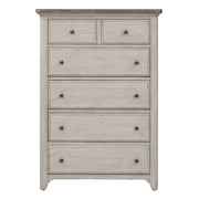 Farmhouse Reimagined Drawer Chest in Antique White image