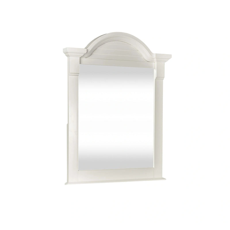 Summer House Small Mirror in Oyster White image