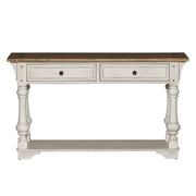 Morgan Creek Sofa Table in Antique White image