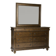 Rustic Traditions Sleigh Bed, Dresser & Mirror, Chest image