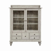 Whitney Display Cabinet in Weathered Gray image