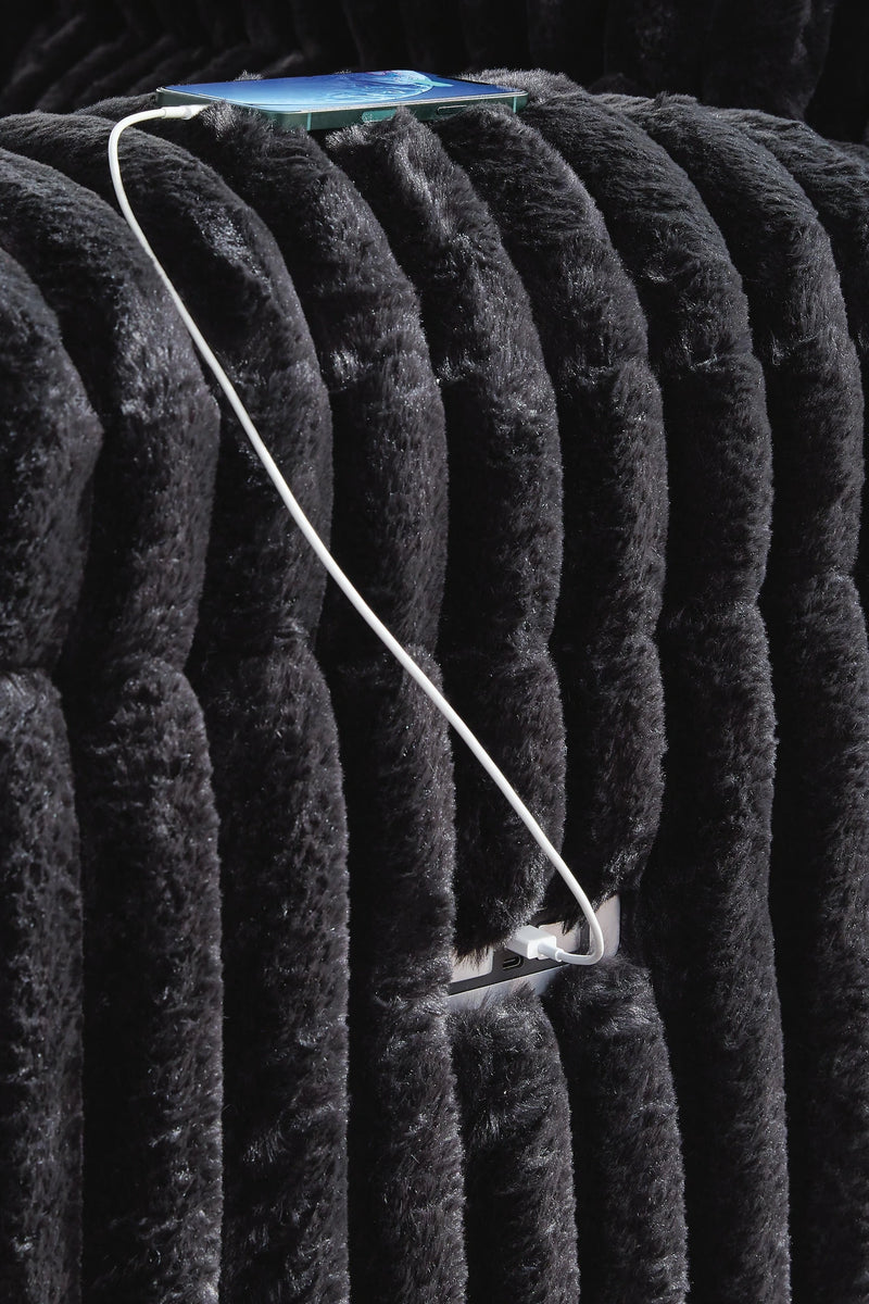 Technique Power Reclining Loveseat with Console