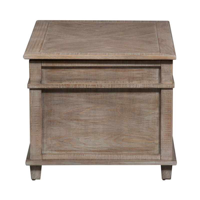 Parkland Falls Storage Trunk in Weathered Taupe image