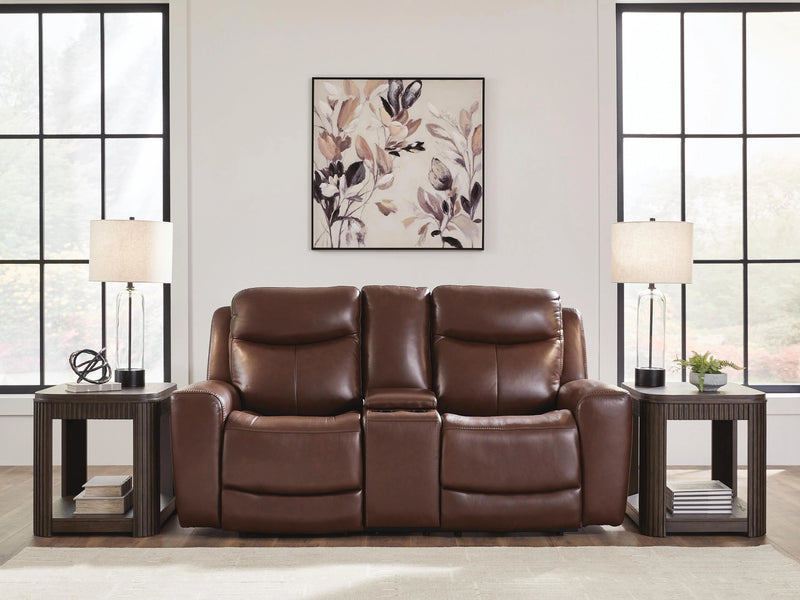 Momentum Moves Power Reclining Loveseat with Console