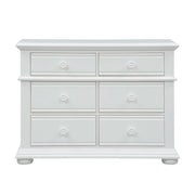 Summer House 6 Drawer Dresser in Oyster White image