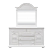 Summer House Mirror in Oyster White image