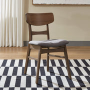 Space Savers Panel Back Side Chair- Grey (RTA) image