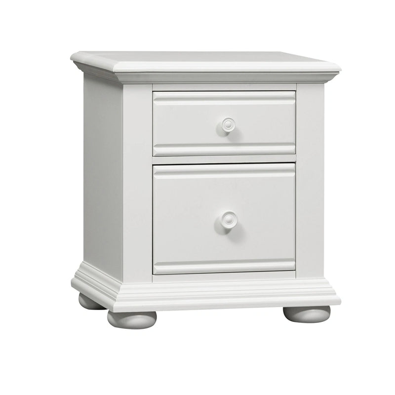 Summer House 2 Drawer Nightstand in Oyster White image