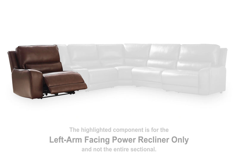 Silverbrooke Reclining Sectional with Storage Consoles