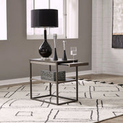 Jamestown Chair Side Table in Brown image