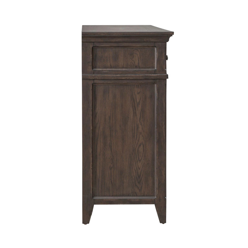 Paradise Valley 8 Drawer Dresser in Saddle Brown image