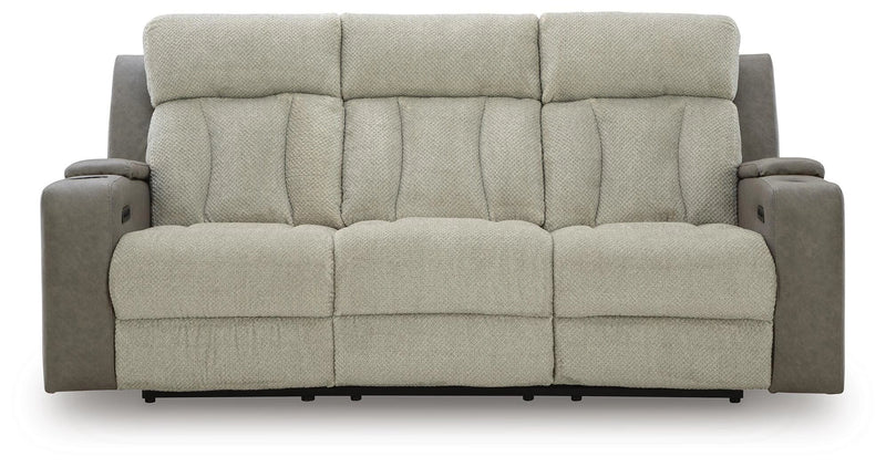 Stately Check Power Reclining Sofa