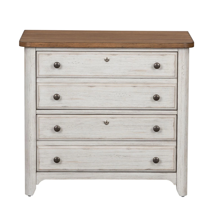 Farmhouse Reimagined Lateral File in Antique White image