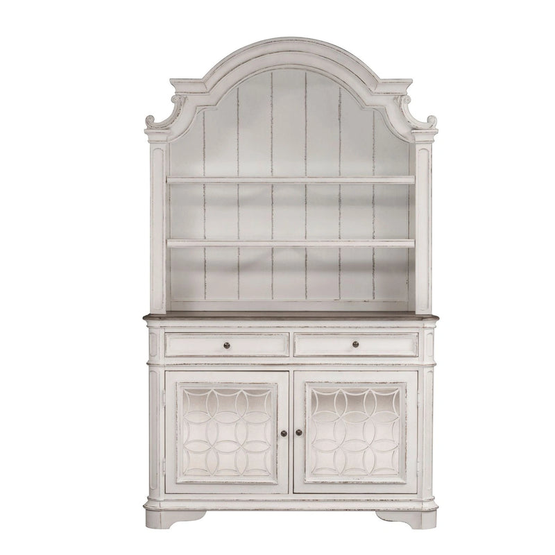 Magnolia Manor Hutch in Antique White image
