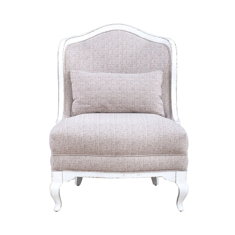 Magnolia Manor Upholstered Accent Chair in Antique White image
