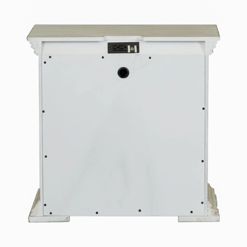 Big Valley 2 Drawer Night Stand w/ Charging Station image