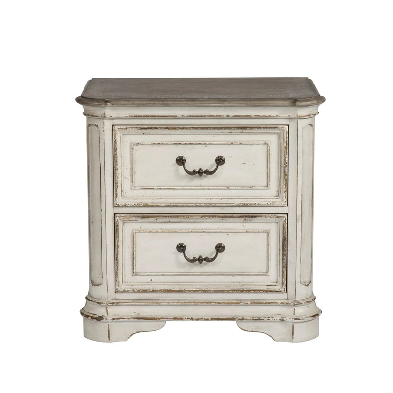 Magnolia Manor Uph Bed, Dresser & Mirror, Chest, Night Stand image