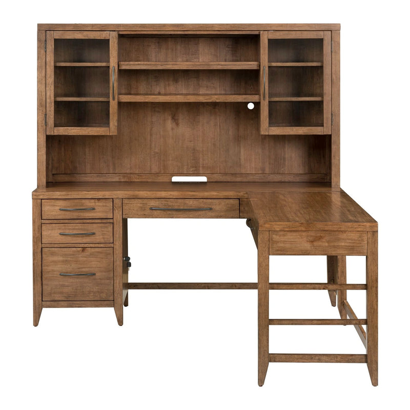 Shaker Lakes Opt L Shaped Desk Set image